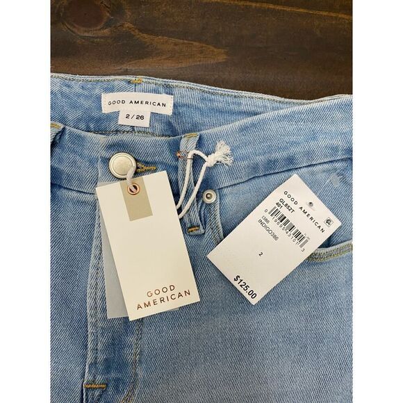 Good American Good Legs Skinny Jeans Sculpting Light Wash Denim Basic Size 2/26 - Picture 7 of 11